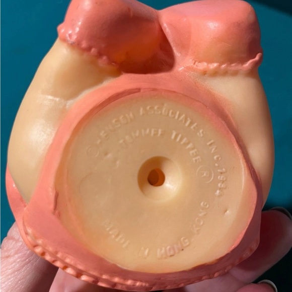 Tommee Tippee Vintage Y2K Muppet Babies Miss Piggy Squeaky Toy - Picture 5 of 5